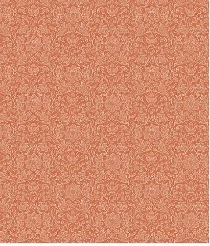 Tilda Fabrics Songbird  TIL110152 Coral