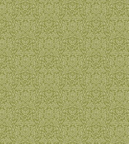 Tilda Fabrics Songbird TIL110155 Green