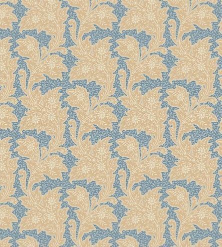 Tilda Fabrics Songbird  TIL110157 Blue