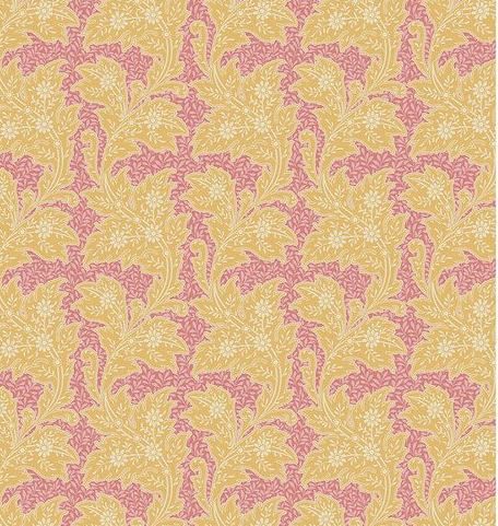Tilda Fabrics Songbird  TIL110160 Yellow