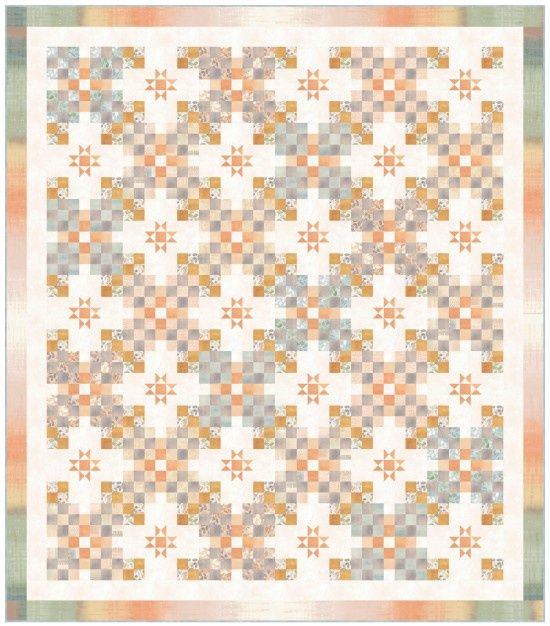 Star of Gold Golden Hour Quilt Kit