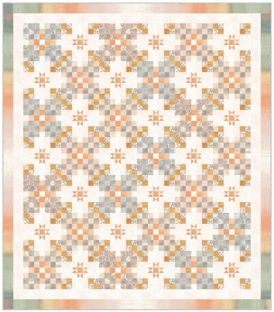 Star of Gold Golden Hour Quilt Kit