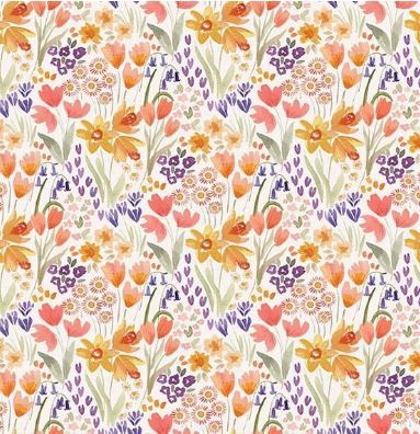 Busy Bee Floral Forest Quilt Kit