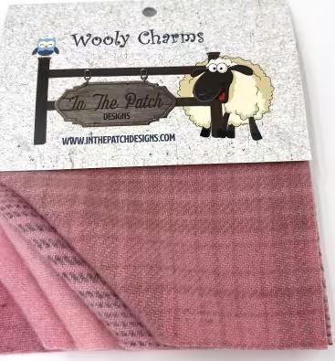 In the Patch Designs Wooly Charms WC7030 Forever Pink