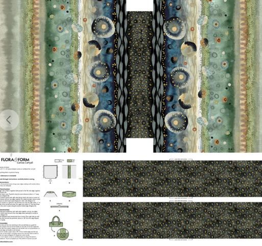 Windham Fabrics Flora &amp; Form 54785DCP-X Multi Canvas