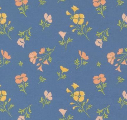 Moda Fabrics Cannon Beach  11974 18 Lake