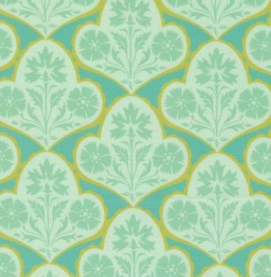 Moda Fabrics Cannon Beach  11975 14 Turquoise