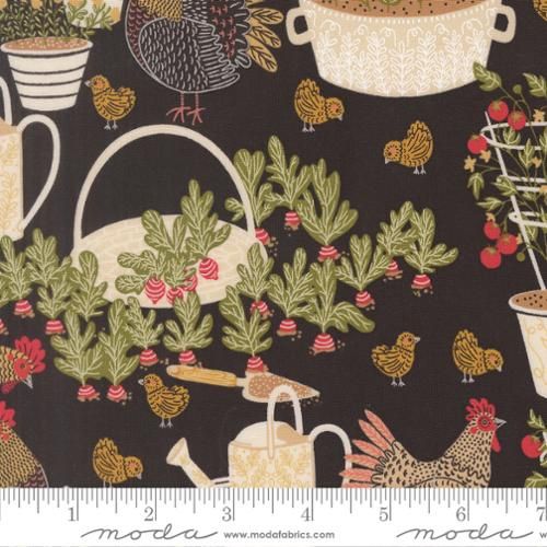 Moda Fabrics The Henhouse  48430 20 Iron