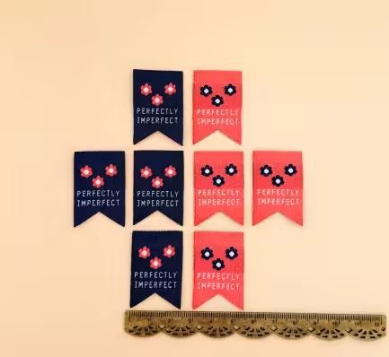 Sewing Illustration Perfectly Imperfect Woven Labels SI-WL43