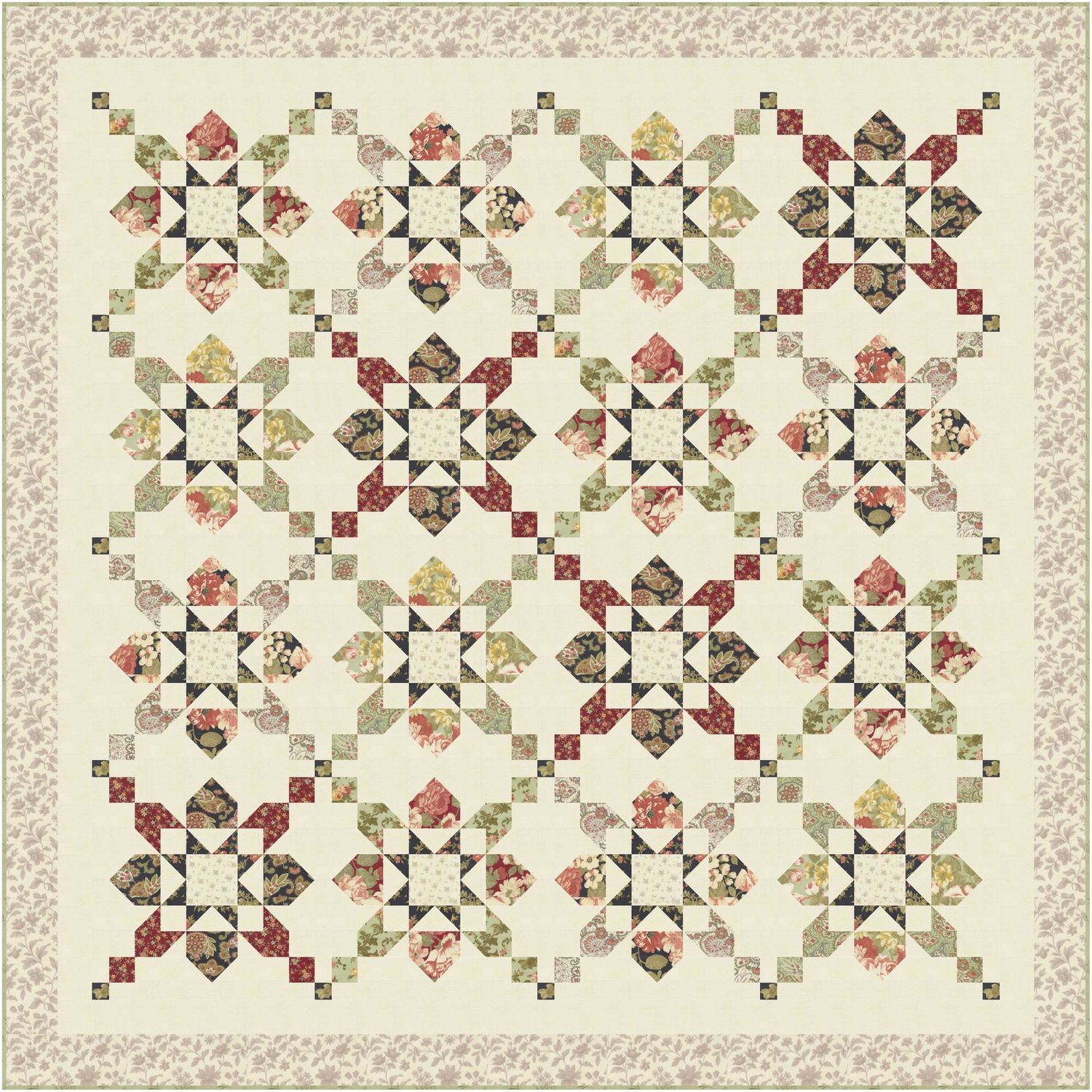 Jubilant Ambiance Quilt Kit