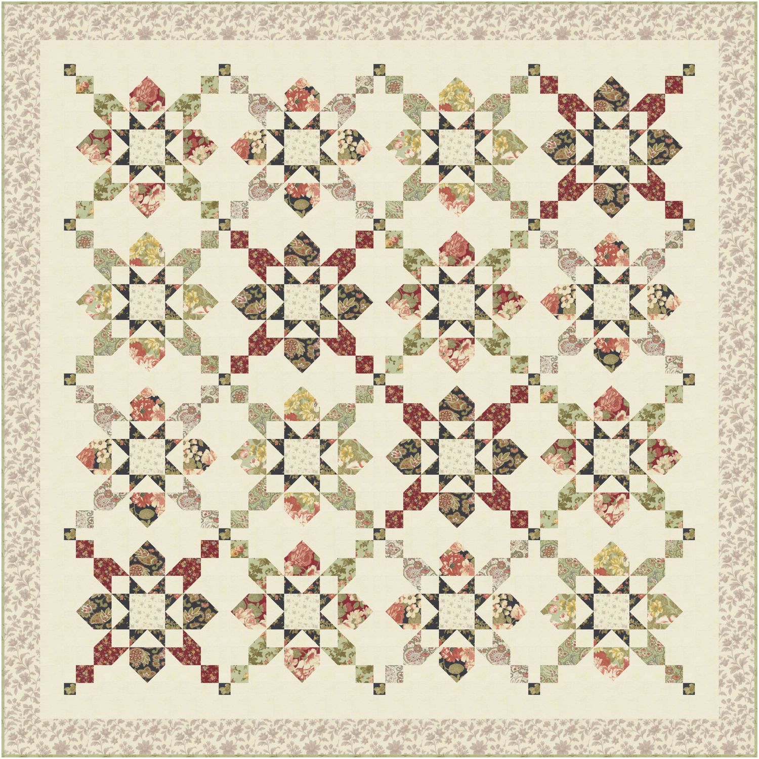 Jubilant Ambiance Quilt Kit
