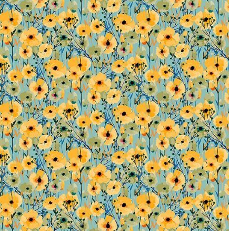 In The Beginning Fabrics Lovelies  8LOV 1 Gold