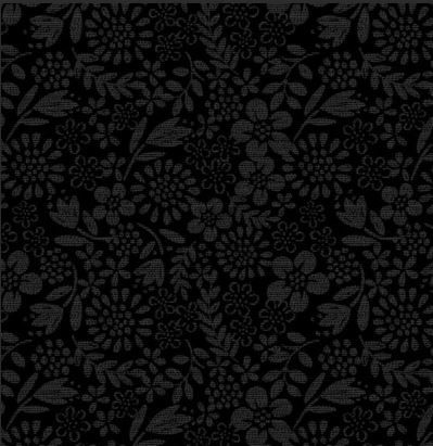 Lewis &amp; Irene Fabrics Tiny Tonals  SS26 TT10D Black on Black