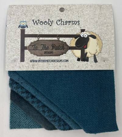 In the Patch Designs Wooly Charms WC4717 Teal