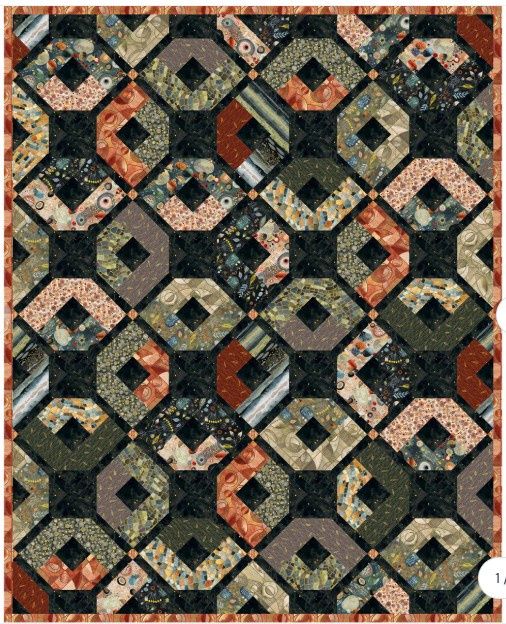 Elena Flora &amp; Form Quilt Kit