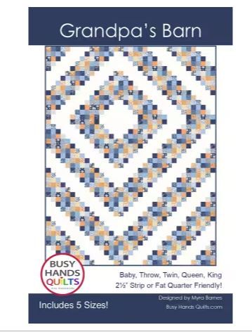 Grandpa's Barn Petite Fleur Quilt Kit