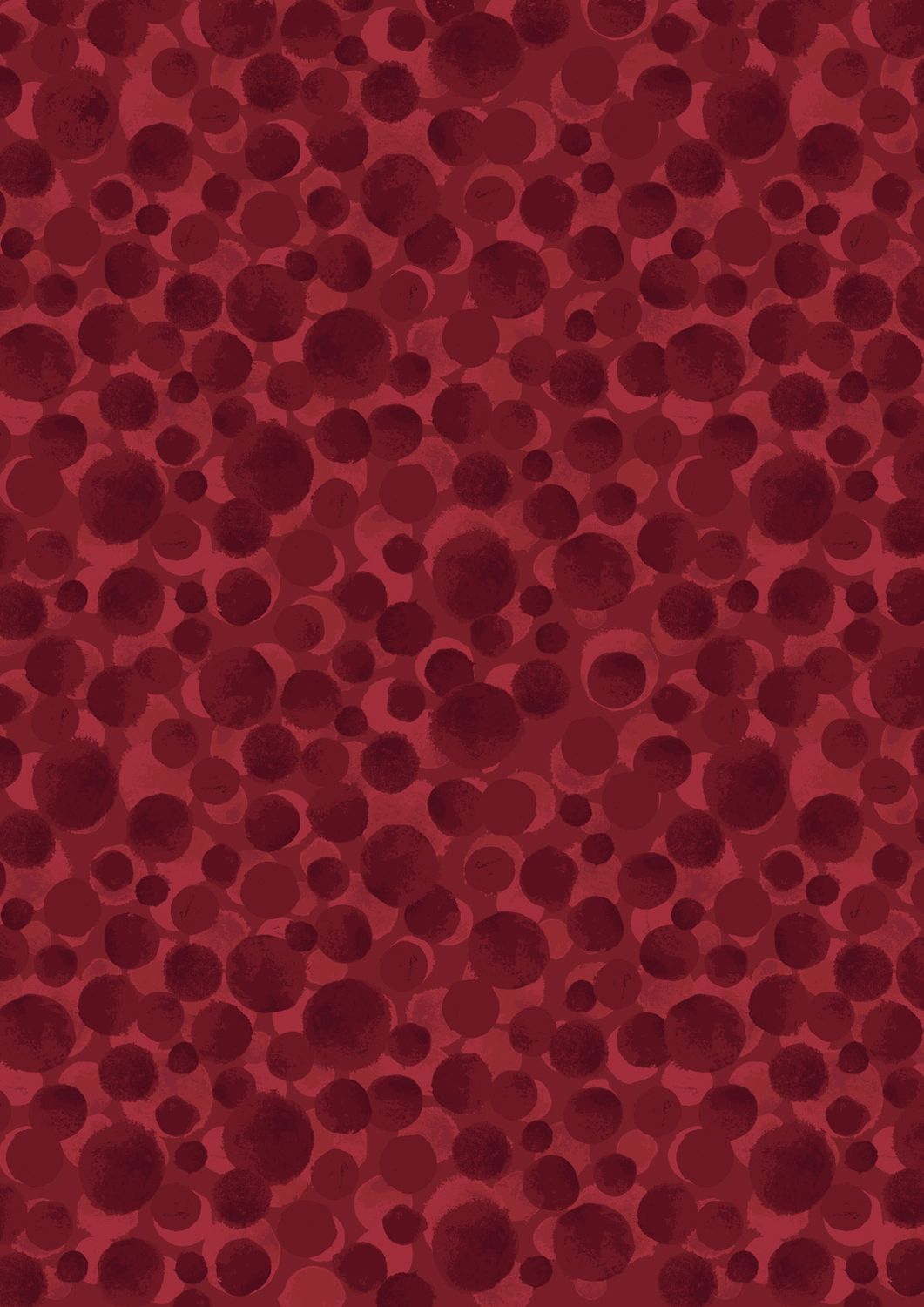 Lewis &amp; Irene Bumbleberries BB026 Dark Red