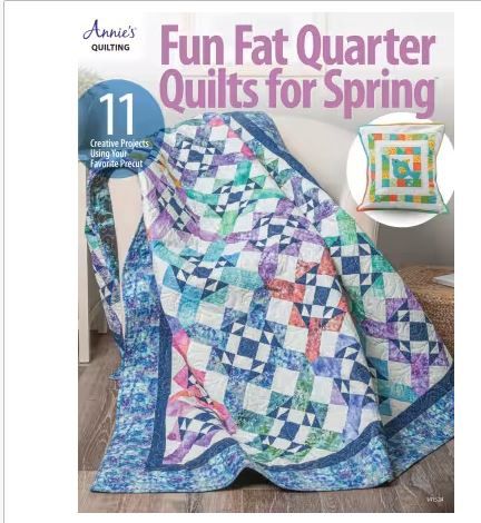 Annie's Quilting Fun Fat Quarter Quilts for Spring 141524