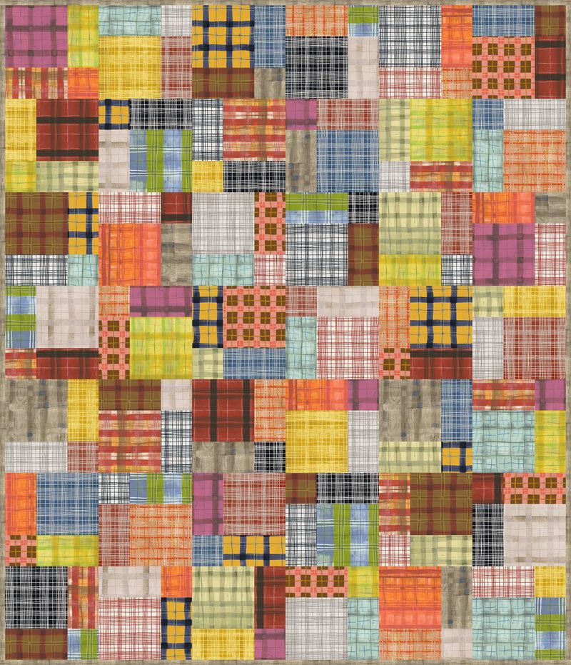 Easy Bake The Plaid One Quilt Kit