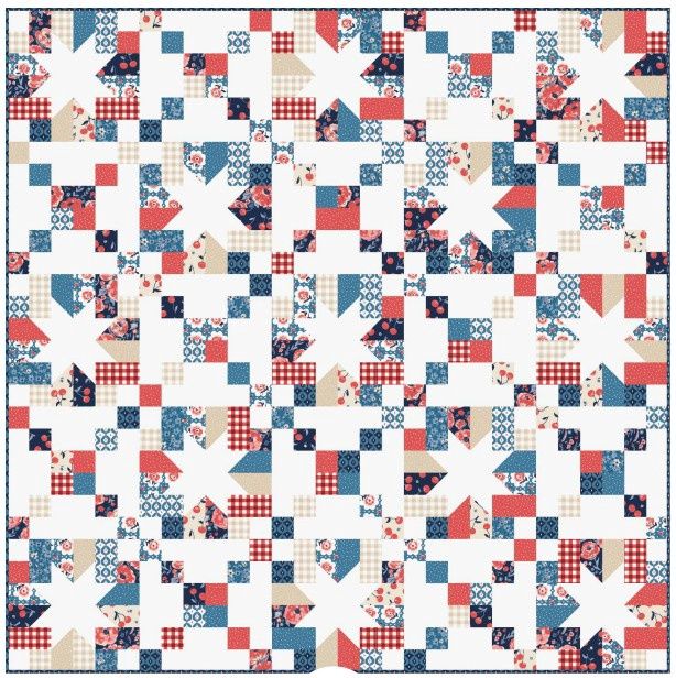 Starry Picnic Jubilant Quilt Kit