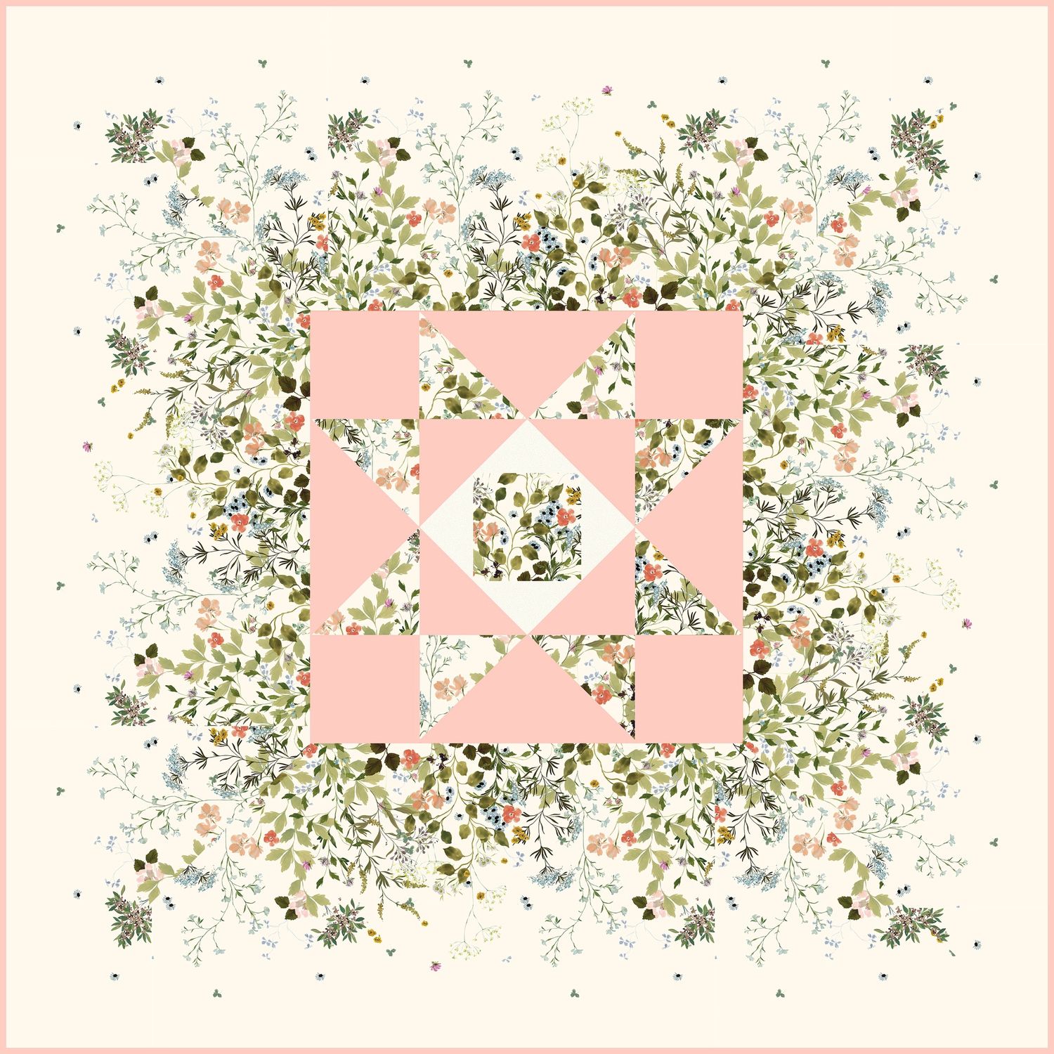 Northern Medallion Bloomfield Quilt Kit