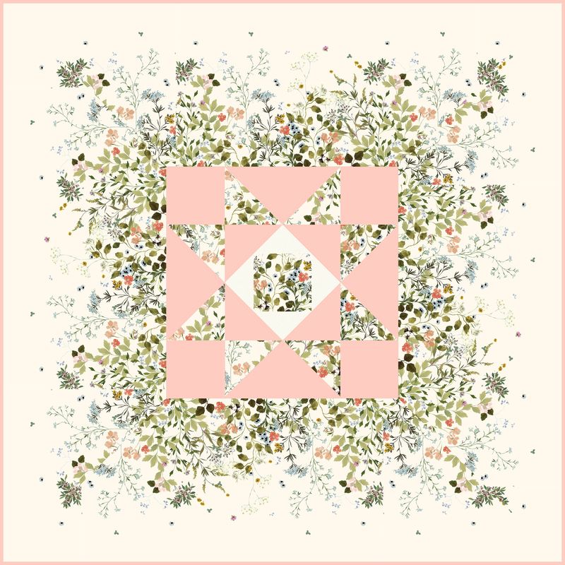 Northern Medallion Bloomfield Quilt Kit