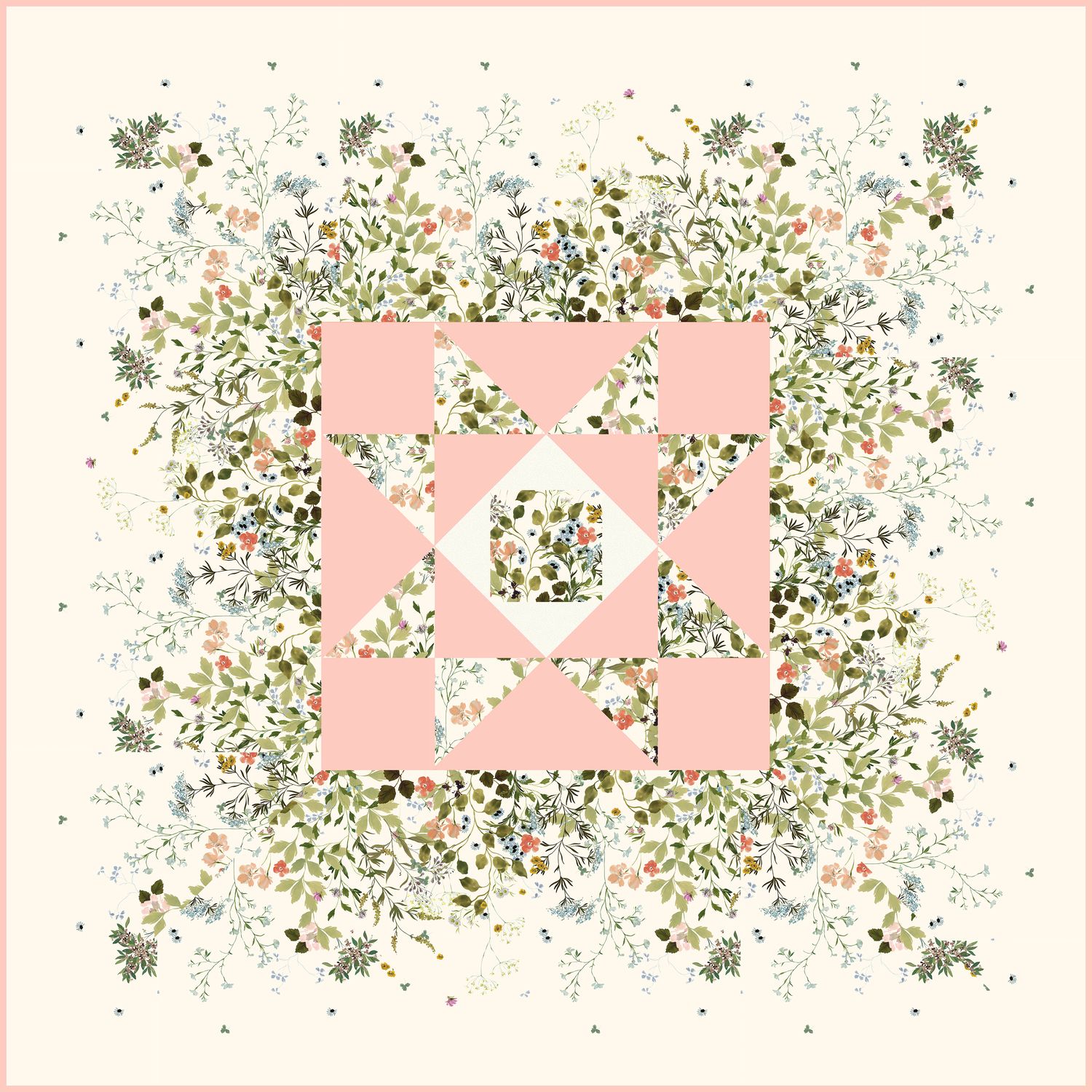 Northern Medallion Bloomfield Quilt Kit