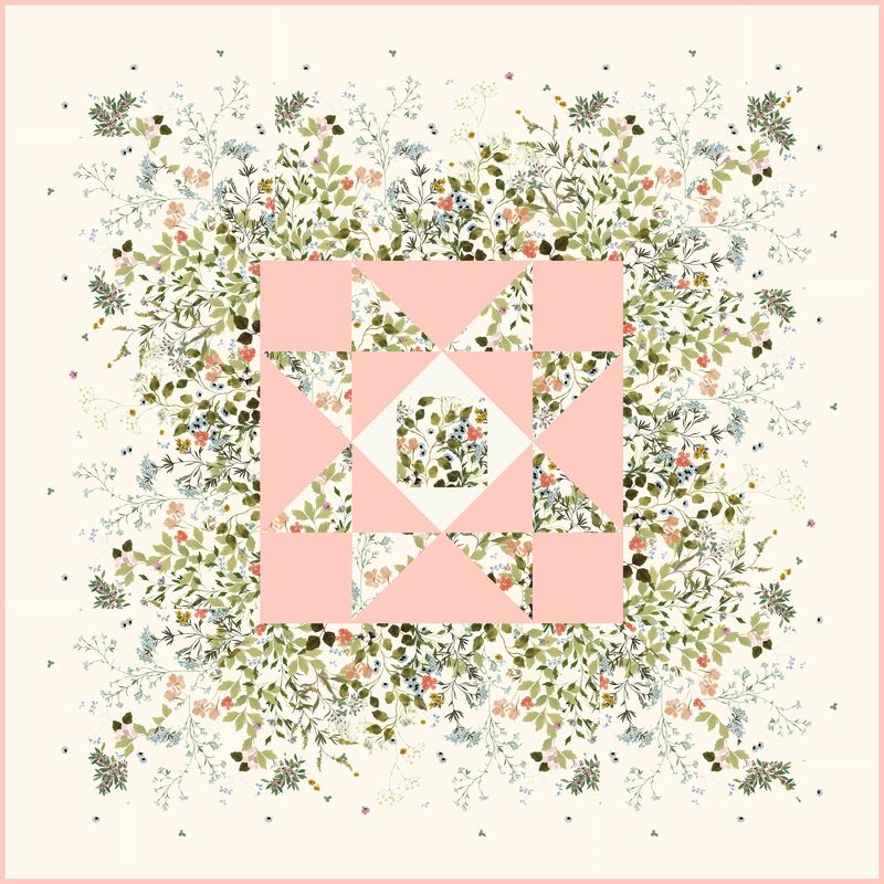 Northern Medallion Bloomfield Quilt Kit