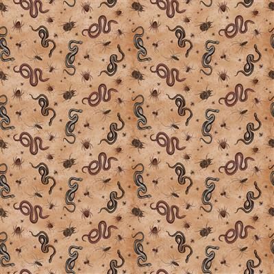 Clothworks Gothic Halloween Y4443-71 Rust Online