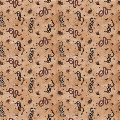 Clothworks Gothic Halloween Y4443-71 Rust Online