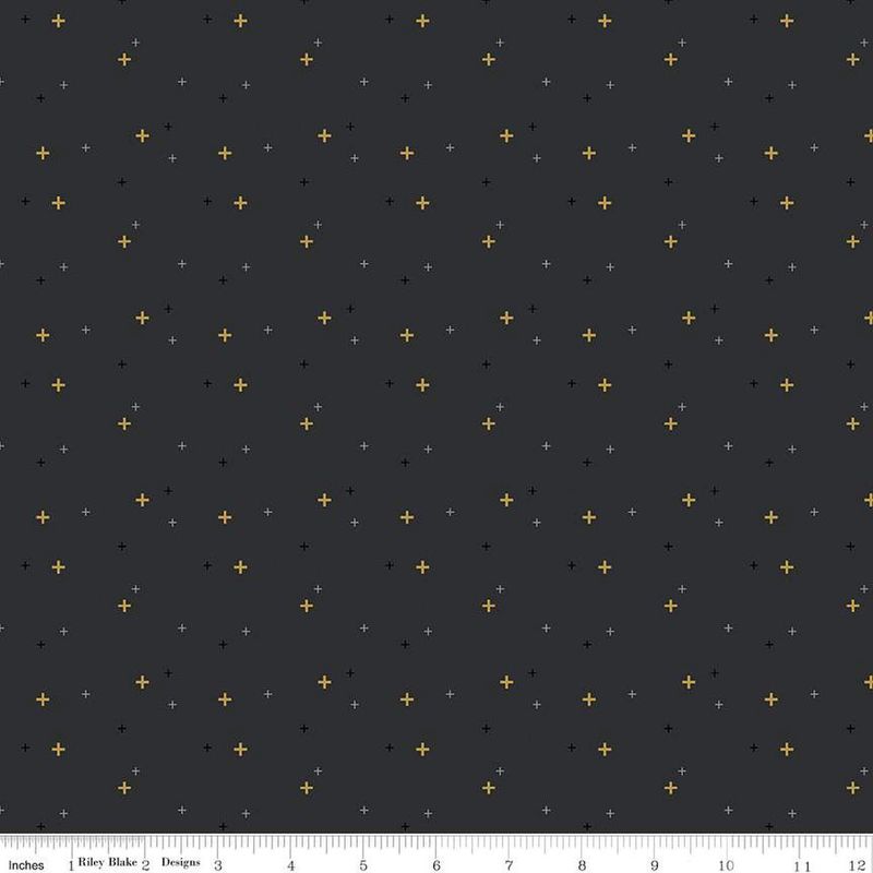 Riley Blake Sparkler SC650 Charcoal Online