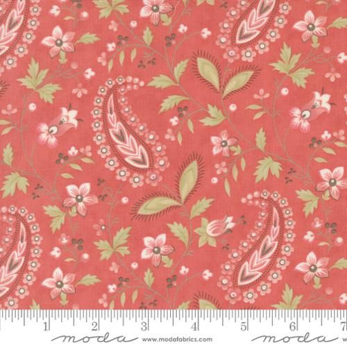 Moda Fabrics Muse 44393 13 Scarlet Online
