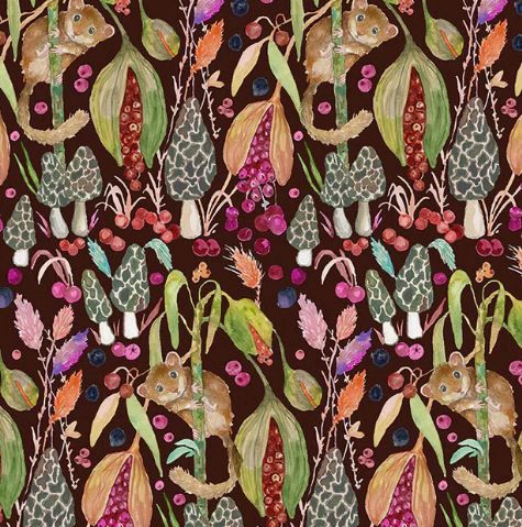 Windham Fabrics Forest Fruits  54770D-2 Berry Online