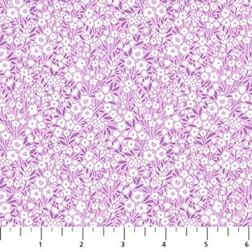 FIGO Fabrics Pocket Posies 91201-80 Lilac Online