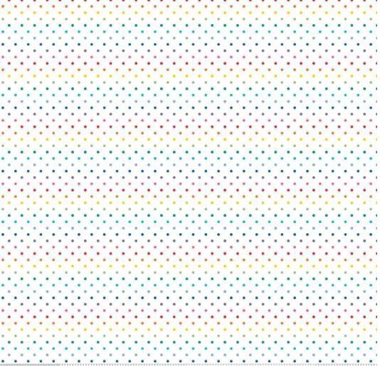Riley Blake Swiss Dot  C660-Rainbow Online
