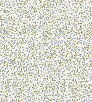 Makower UK Petite Fleur MU-186-B Blue Online