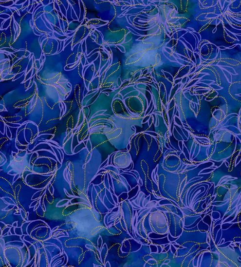 P&amp;B Textiles Painted Sea PSEA 05944 DV Online