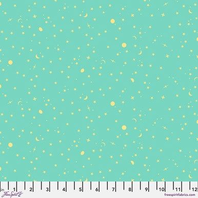 FreeSpirit Fabrics Space Sprinkles PWTP254.Seaglass Online