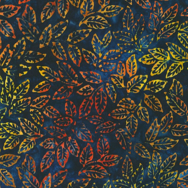 Robert Kaufman Artisan Batiks: Fall Splendor AMD-22956-69 Midnight Online