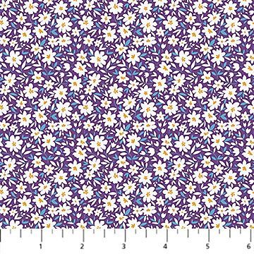 FIGO Fabrics Pocket Posies  91197-84 Purple Online