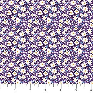FIGO Fabrics Pocket Posies  91197-84 Purple Online