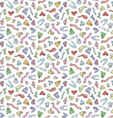 Clothworks Snowtime Y4553-1 White Online