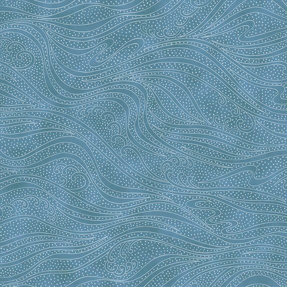 In the Beginning Fabrics Color Movement by Kona Bay 1MV 25 Teal Online