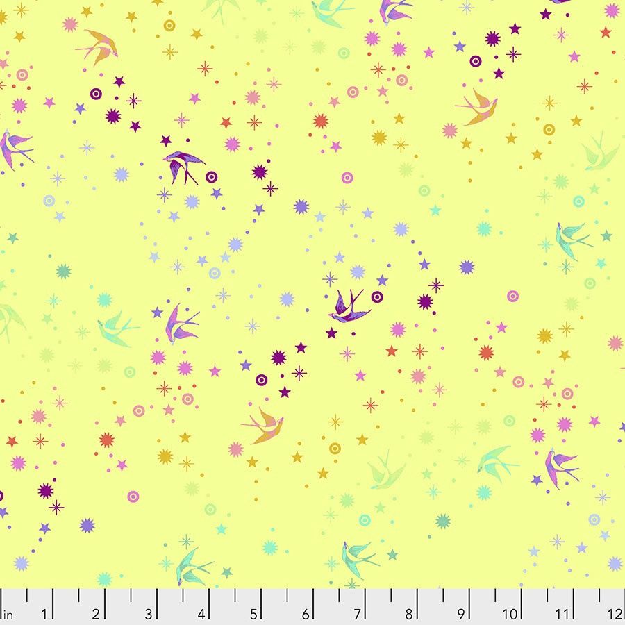 FreeSpirit Fabrics Fairy Dust PWTP133.Lime Online
