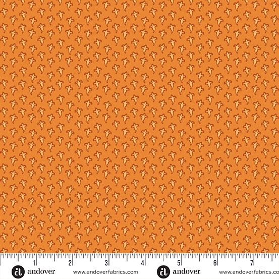 Andover Fabrics Midnight Moon  A-1531-O Pumpkin Online