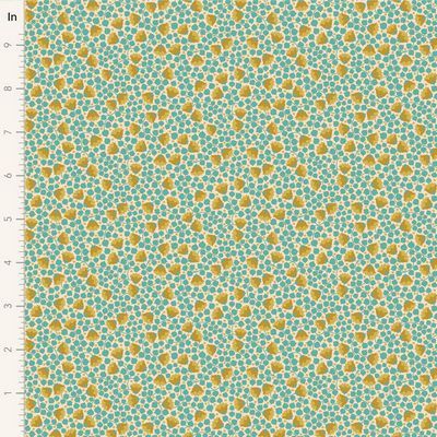 Tilda Fabrics Bellflower TIL110126-V15 Teal Online