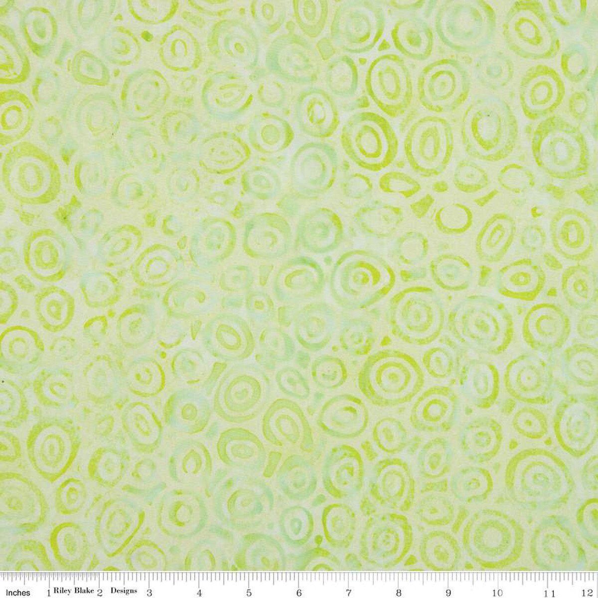 Riley Blake Batiks Sorbet and Sundaes BTHH1282 Kiwi Online