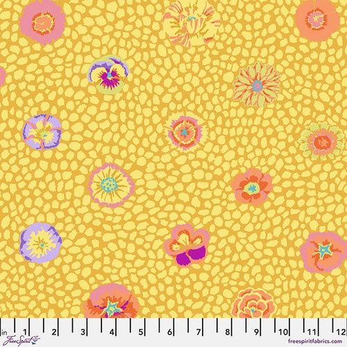 FreeSpirit Fabrics Kaffe Fassett Classics Guinea Flower GP59.GOLDX Online