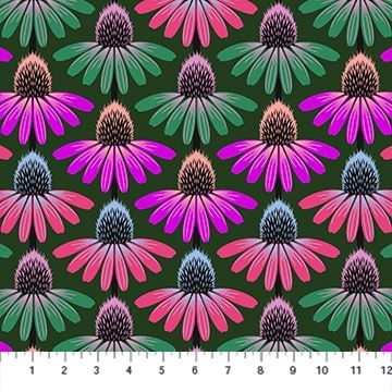 Anna Maria Textiles Perennial Borders  AMT136-78L Forest Online