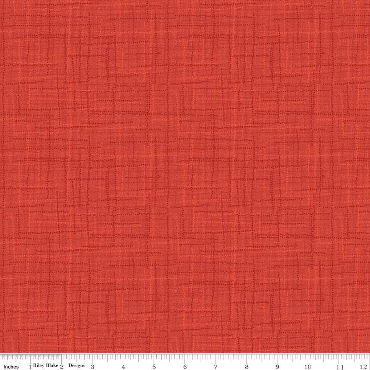 Riley Blake Grasscloth Cottons C780 Vermillion Online